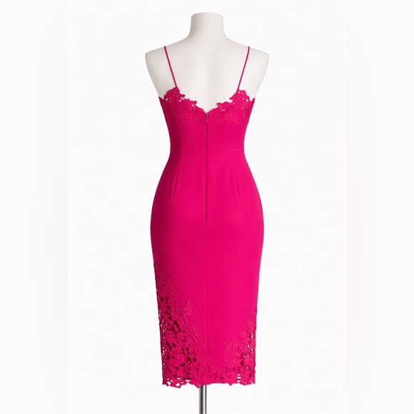 Marciano Fuchsia Strapless Dress US 10 (EU 44) - Picture 3 of 8